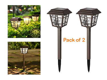 Shinesun European Prime LED Solar Pathway Garden
